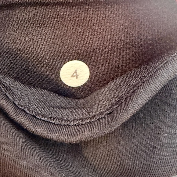 Lululemon Inspire II Tight Legging Black & White Size 4 Like New - Picture 7 of 9